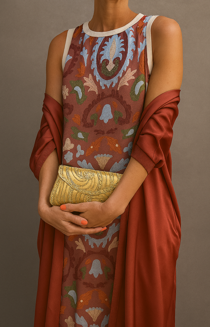Azara Printed Maxi Sæt