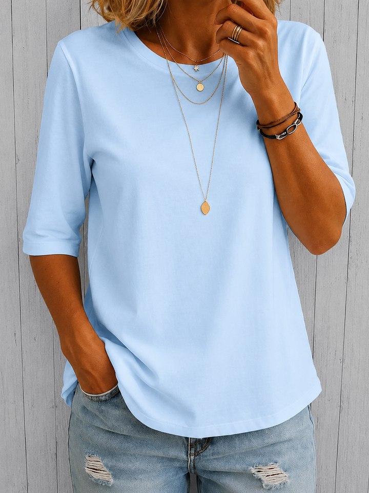 Cassie | Luksuriøs Komfort T-Shirt