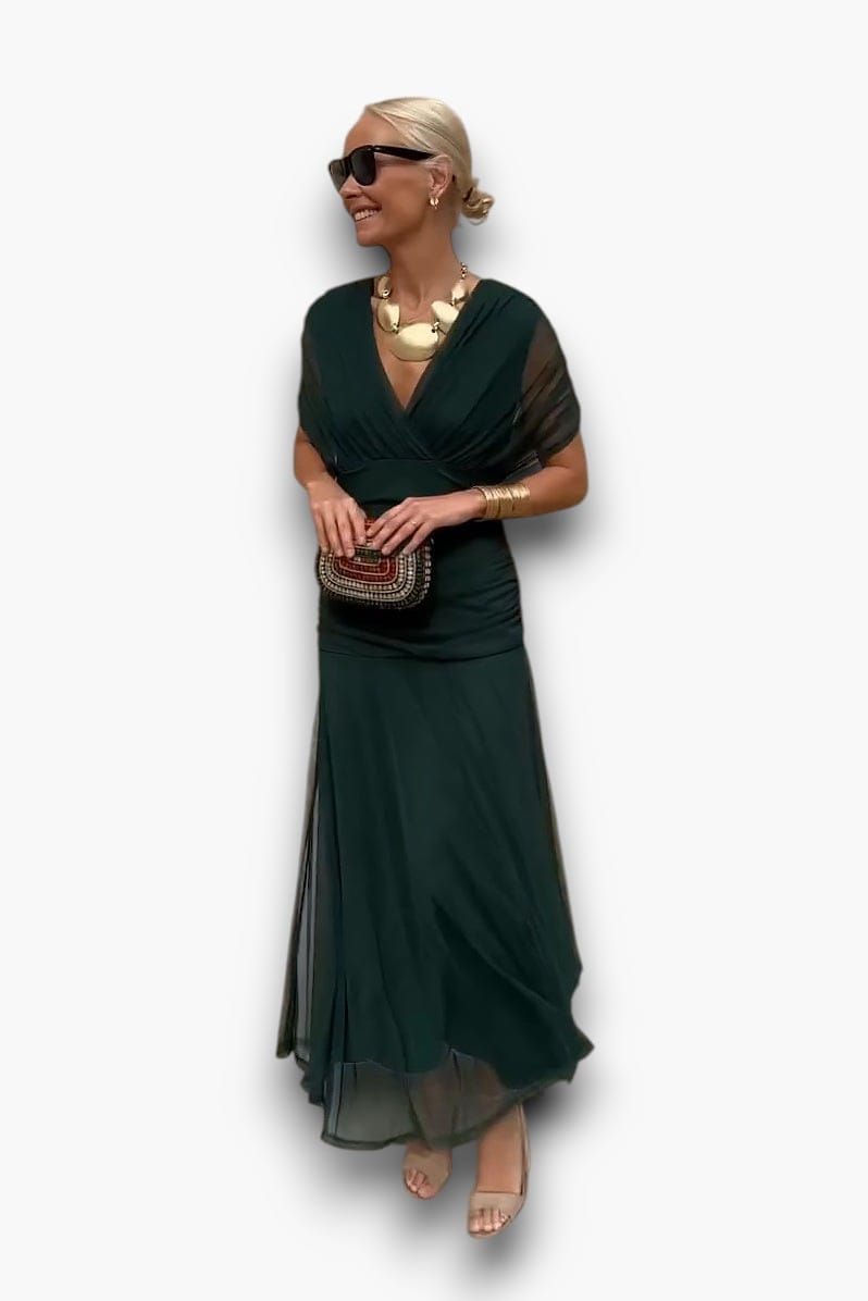 Den draperede lejligheds-maxi