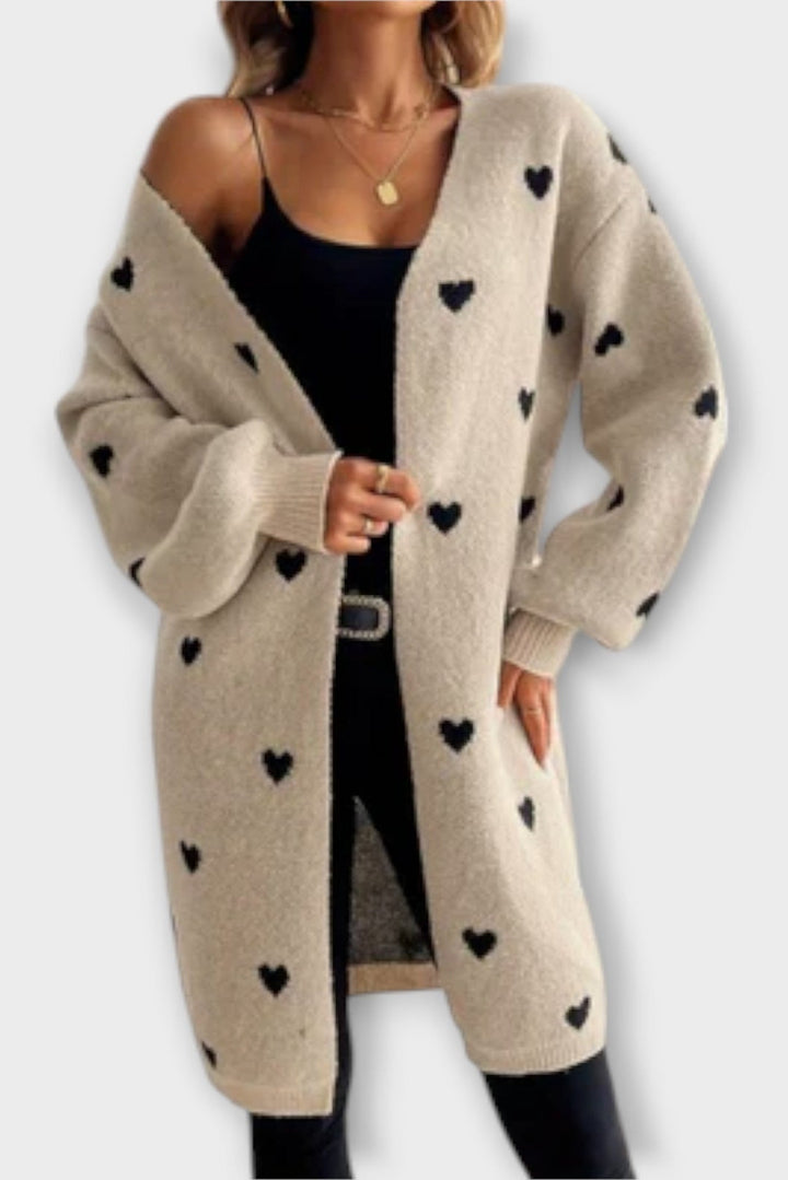 Majken | Hjerte cardigan
