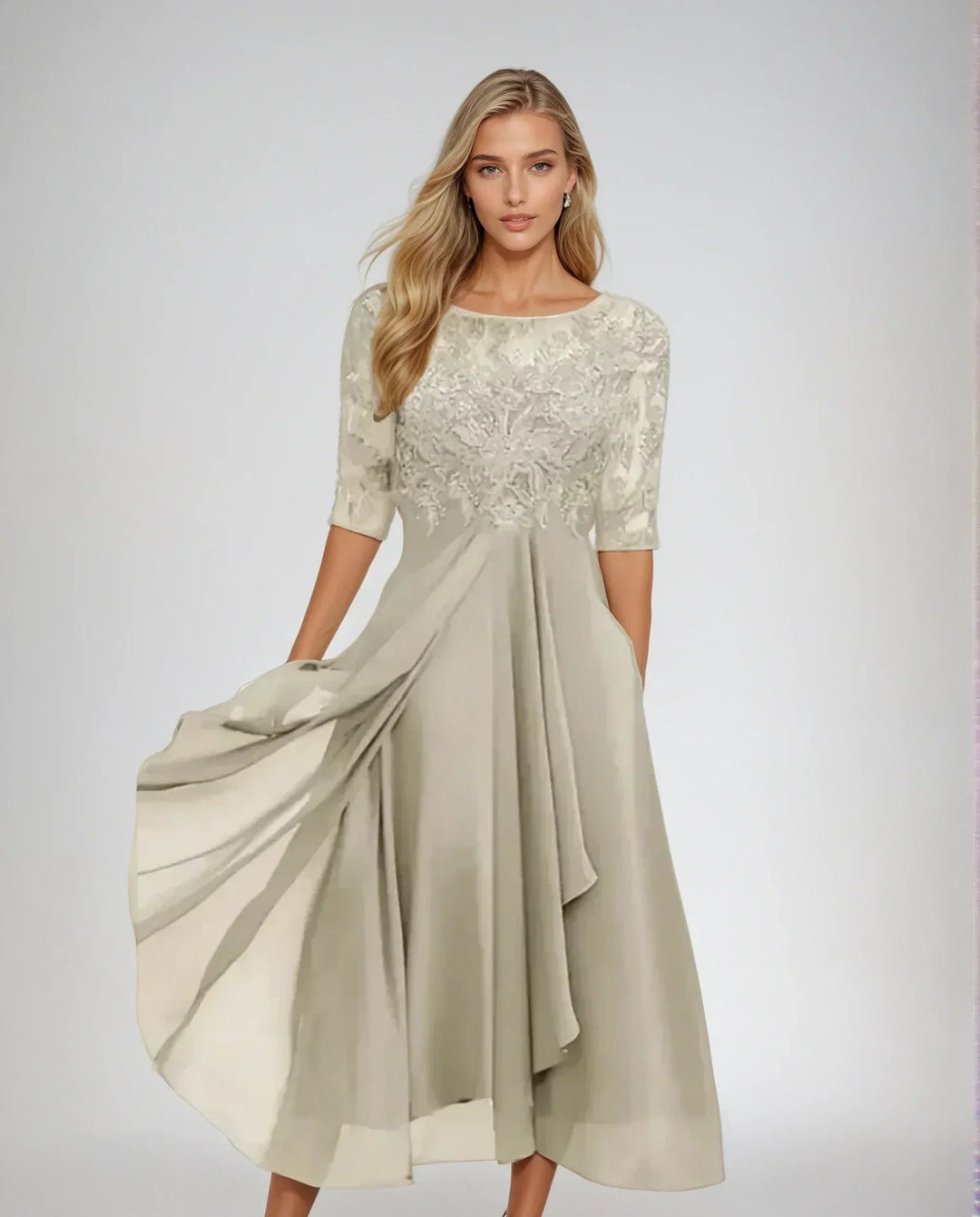 Margherita blonde festkjole
