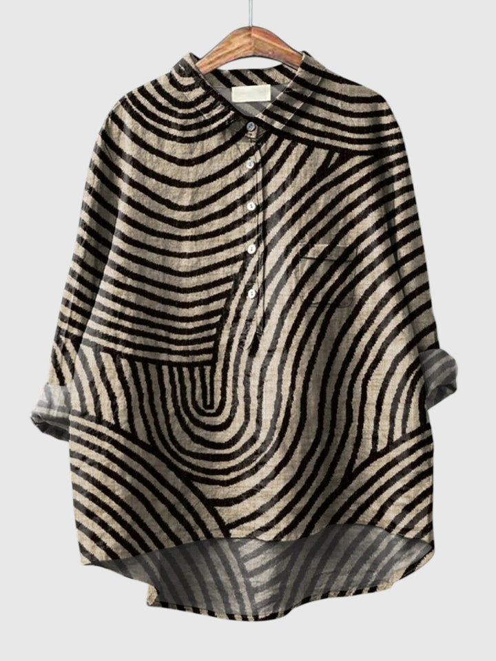 Megan | Moderne linnedskjorte
