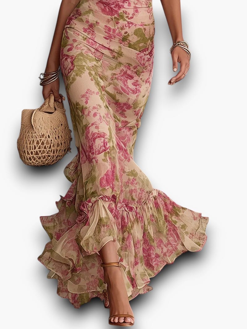 Vintage Rose-kjolen
