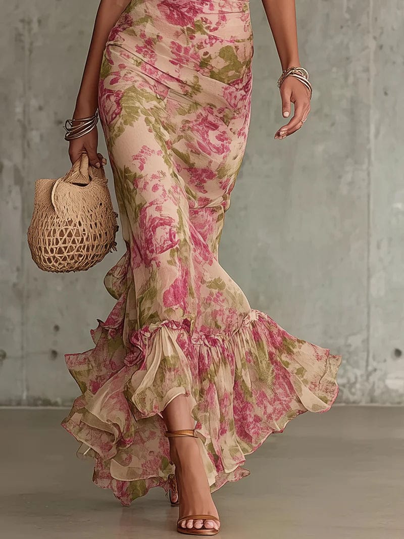 Vintage Rose-kjolen