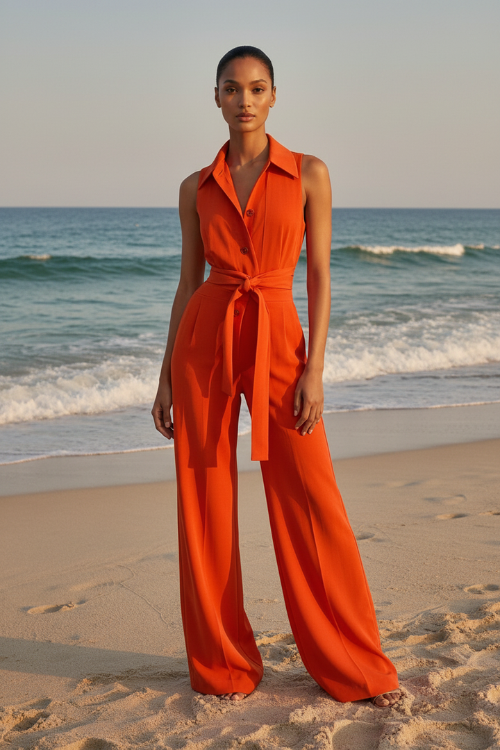 Vivienne | Jumpsuit med vide ben